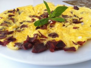 pastirmali-omlet