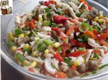 Mantarlı Mısırlı Salata Tarifi – Salata Tarifleri