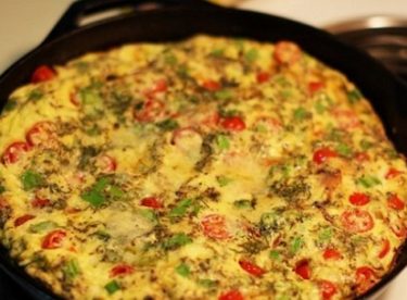 Karnabaharlı Frittata Tarifi