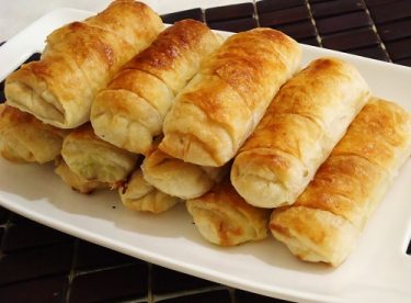 Fırında Tavuklu Sigara Böreği Tarifi